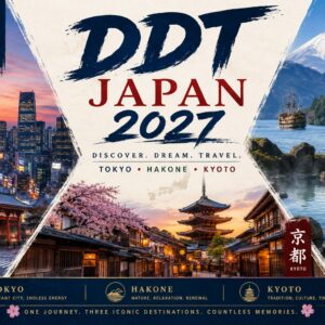 DDT JAPAN: Tokyo, Hakone & Kyoto: 4 Groups