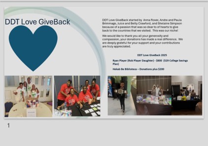 DDT Love GiveBack volunteers collage
